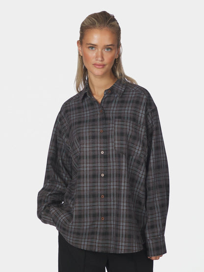 DALMA FLANNEL CHECK SKJORTE NN - LifeStyle Hedensted