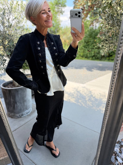 DENIM UNIFORM JAKKE HL (112) - LifeStyle Hedensted