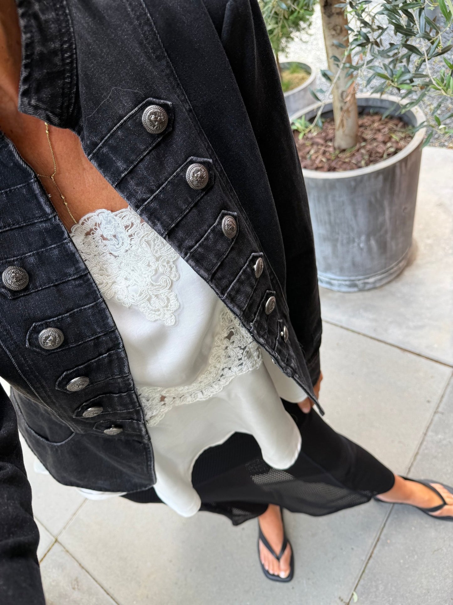 DENIM UNIFORM JAKKE HL (112) - LifeStyle Hedensted