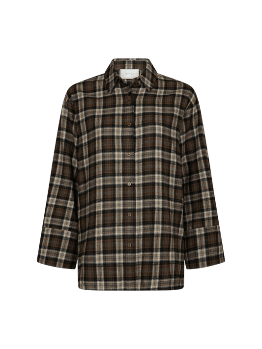 DITA FLANNEL CHECK SKJORTE NN - LifeStyle Hedensted