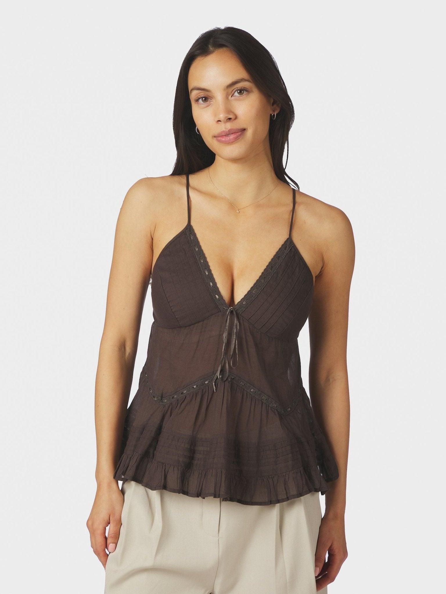 ELVENA S VOILE TOP NN - LifeStyle Hedensted