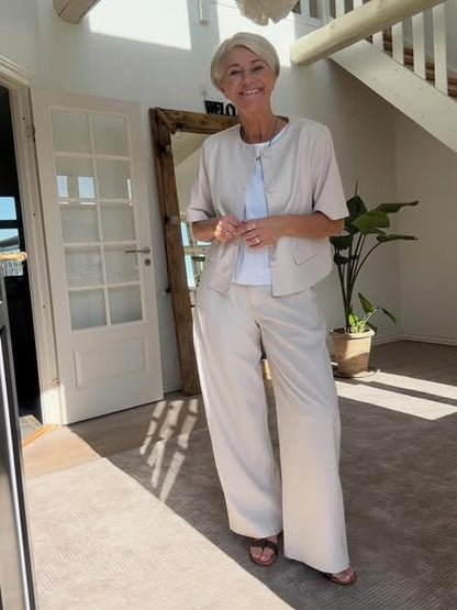 ESSIALL LINEN PANTS NN - LifeStyle Hedensted