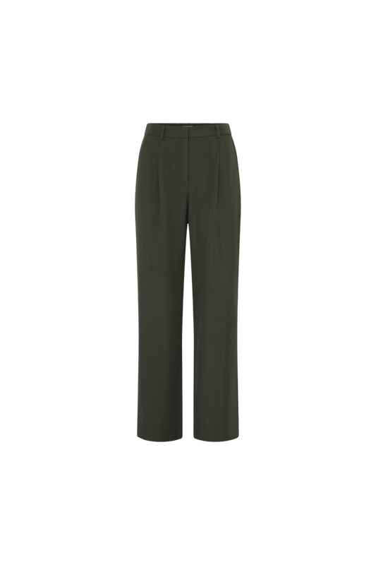 FAVA WIDE PANT GRØN ICHI - LifeStyle Hedensted