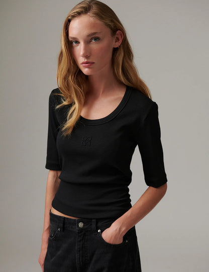FINE CLASSIC RIB SS TOP DAY - LifeStyle Hedensted