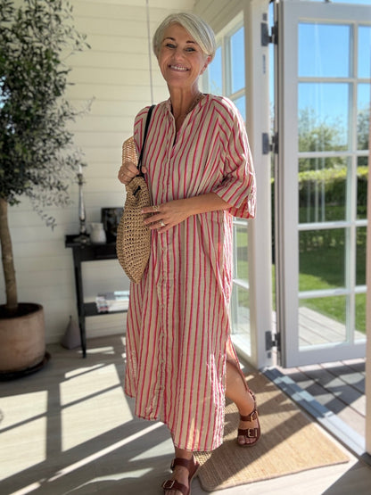 FOXA 2/4 MIDI STRIPE KJOLE ICHI - LifeStyle Hedensted