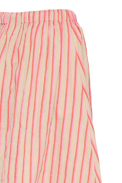FOXA MIDI SKIRT STRIBE ICHI - LifeStyle Hedensted