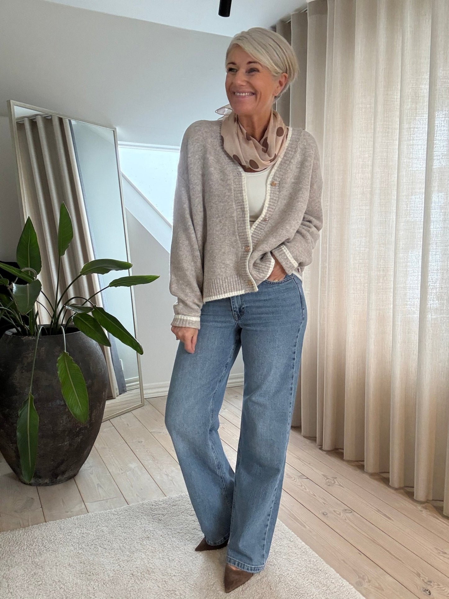 GIGI STRIK CARDIGAN PREPAIR - LifeStyle Hedensted