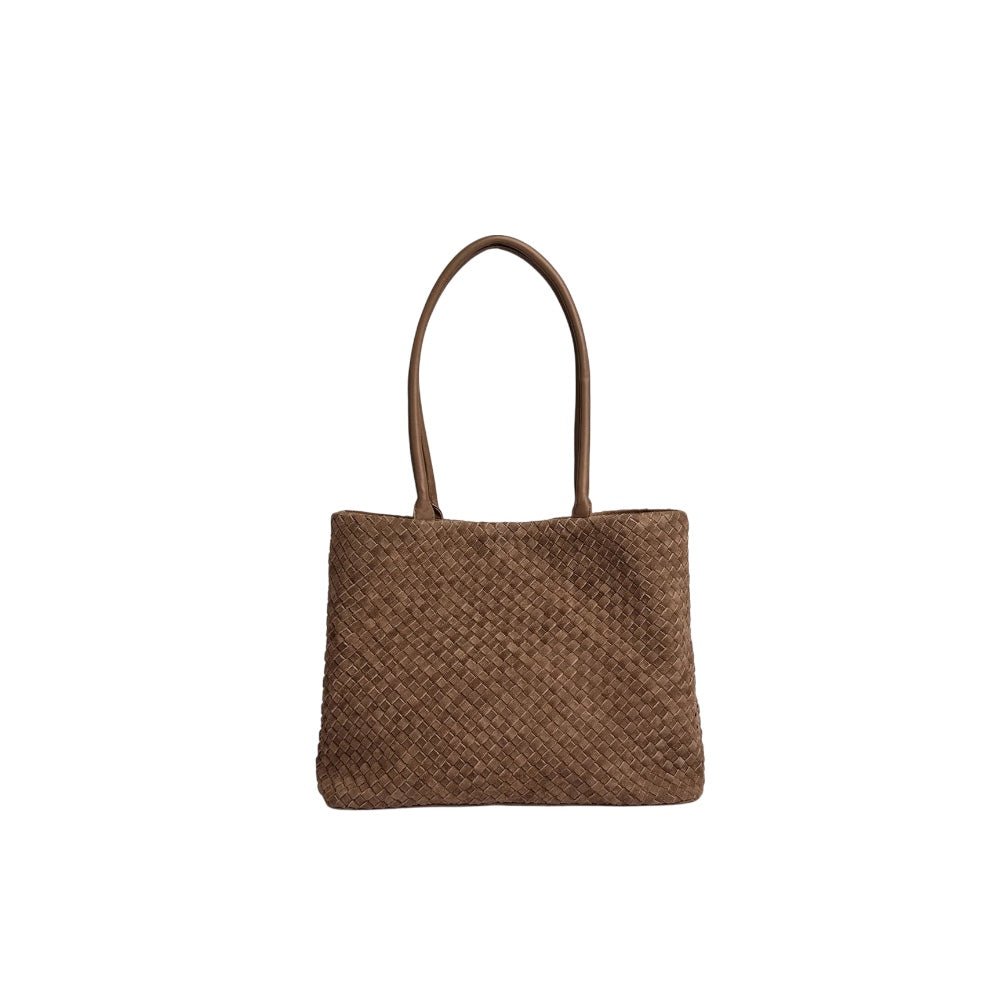 HÅNDFLETTET RUSKINDS - HÅNDTASKE/17074 - LifeStyle Hedensted