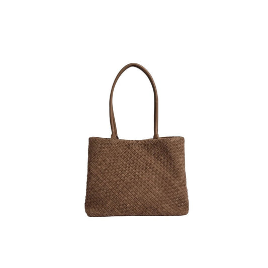HÅNDFLETTET RUSKINDS - HÅNDTASKE/17074 - LifeStyle Hedensted