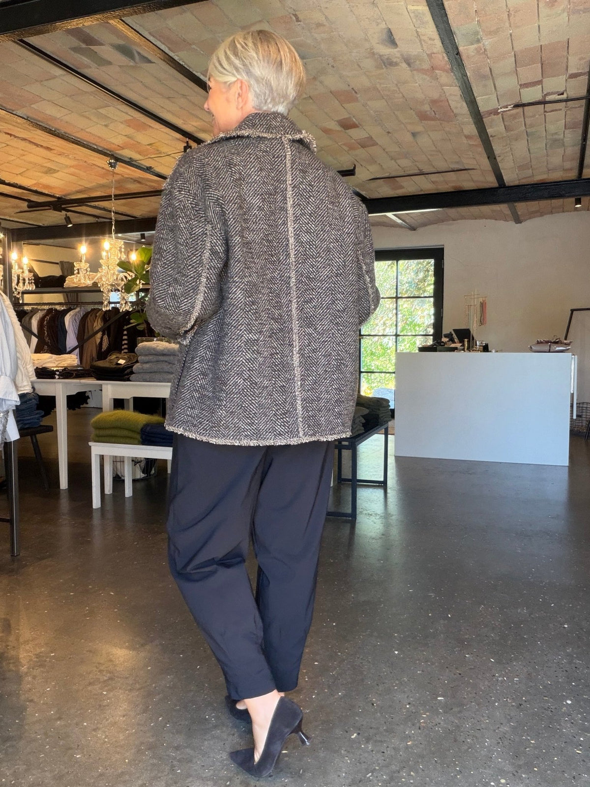 HARRY WOOL STRUCTURE JAKKE DAY (U5) - LifeStyle Hedensted