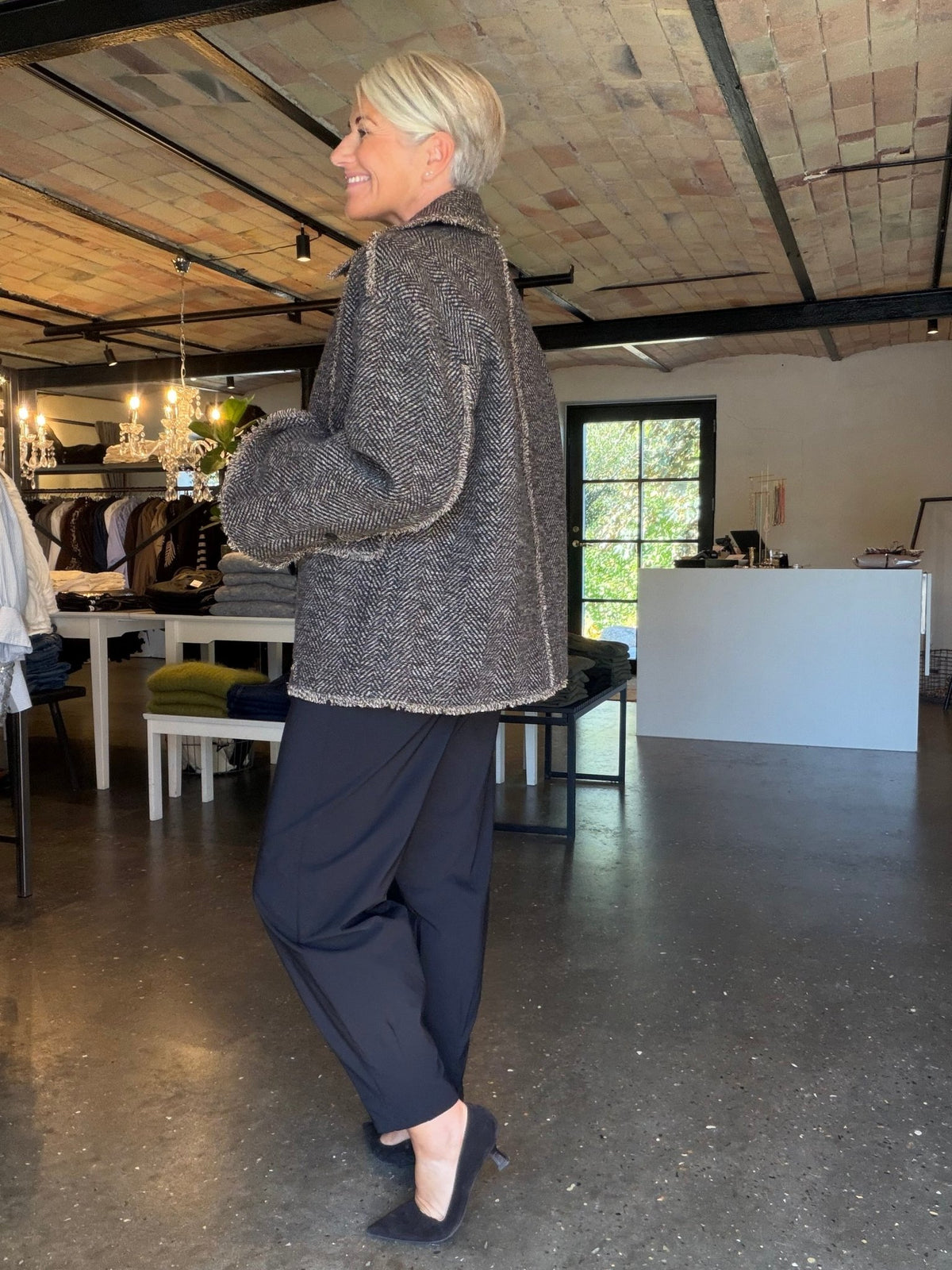 HARRY WOOL STRUCTURE JAKKE DAY (U5) - LifeStyle Hedensted