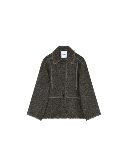 HARRY WOOL STRUCTURE JAKKE DAY (U5) - LifeStyle Hedensted