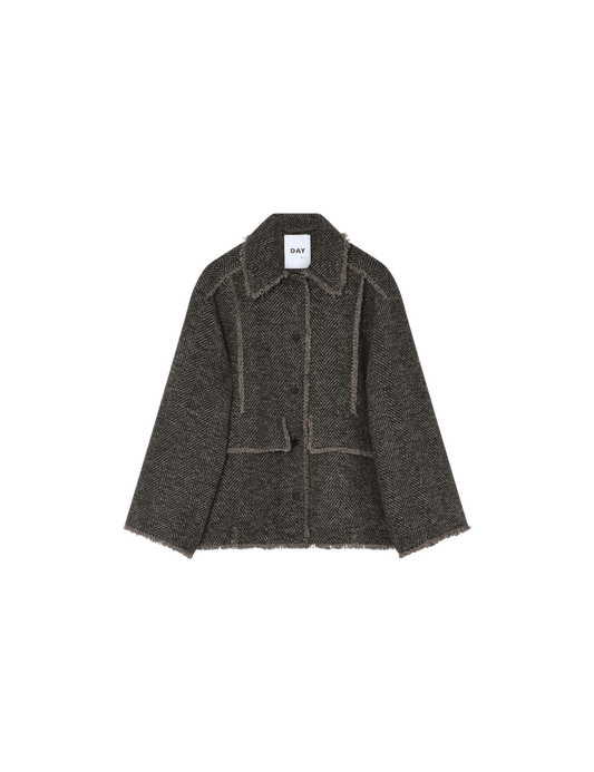 HARRY WOOL STRUCTURE JAKKE DAY (U5) - LifeStyle Hedensted