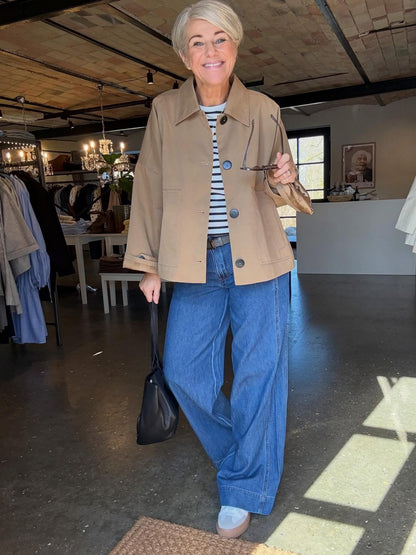 HILMA X - WIDE JEANS MEW - LifeStyle Hedensted
