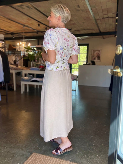 IRINA FLOWER BLUSE NN - LifeStyle Hedensted