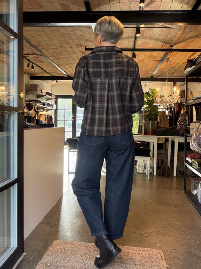 JAYLIN FLANNEL CHECK SKJORTE NN (281) - LifeStyle Hedensted