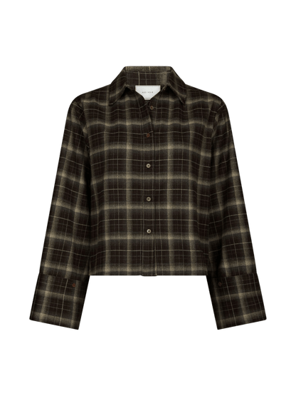 JAYLIN FLANNEL CHECK SKJORTE NN - LifeStyle Hedensted