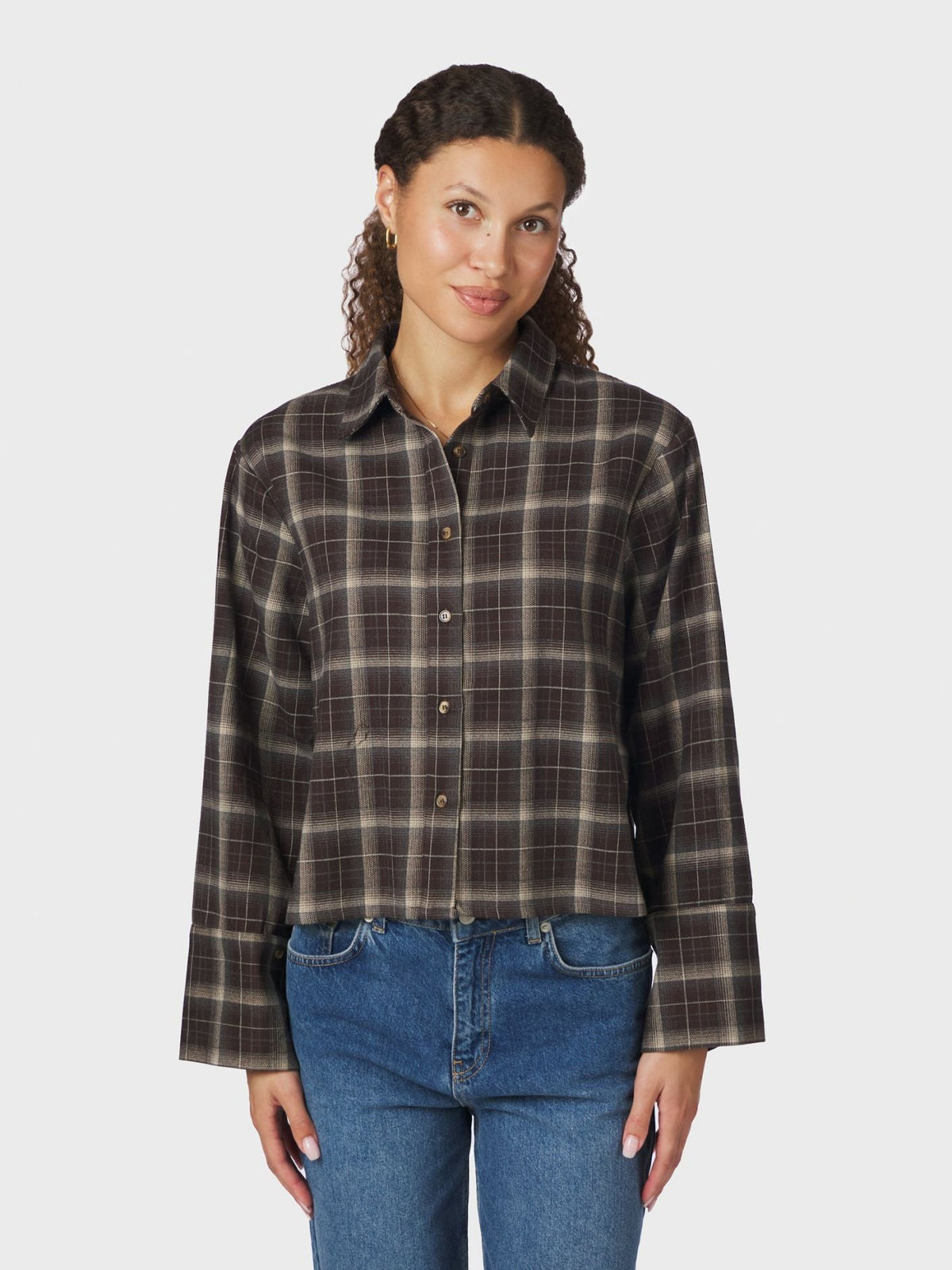 JAYLIN FLANNEL CHECK SKJORTE NN - LifeStyle Hedensted