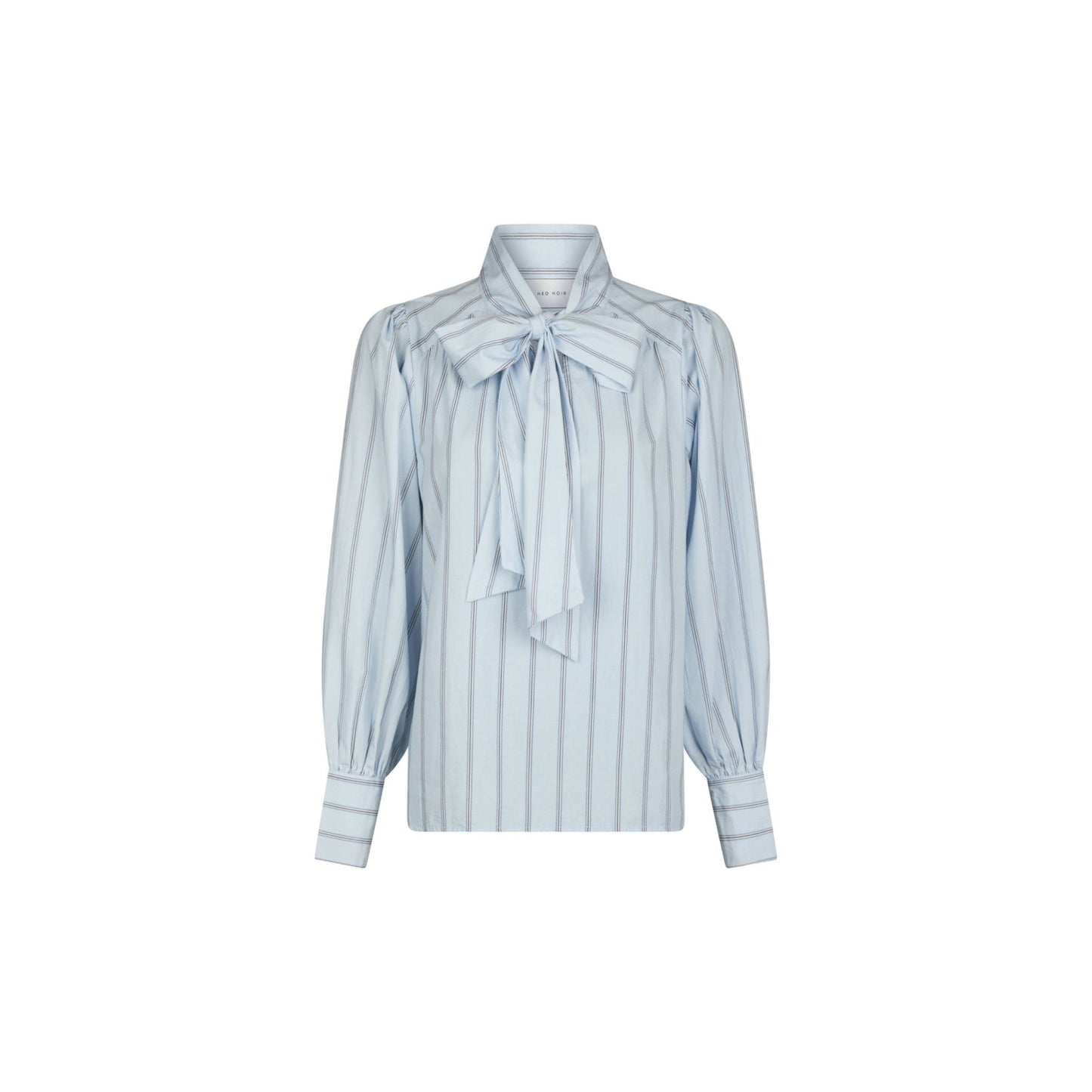 JAZ BOW STRIBET BLOUSE NN - LifeStyle Hedensted