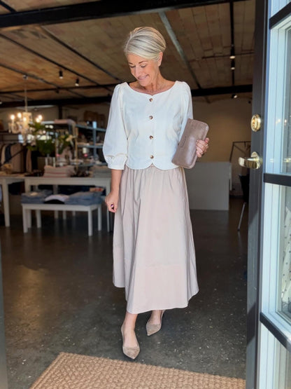 JEANNIE TWILL BLOUSE NN - LifeStyle Hedensted