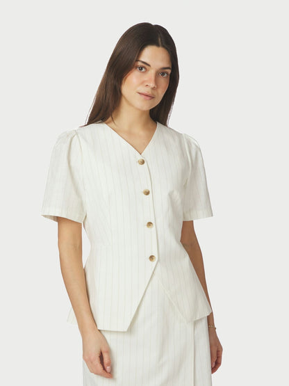 JULES SUMMER STRIBE BLOUSE - LifeStyle Hedensted