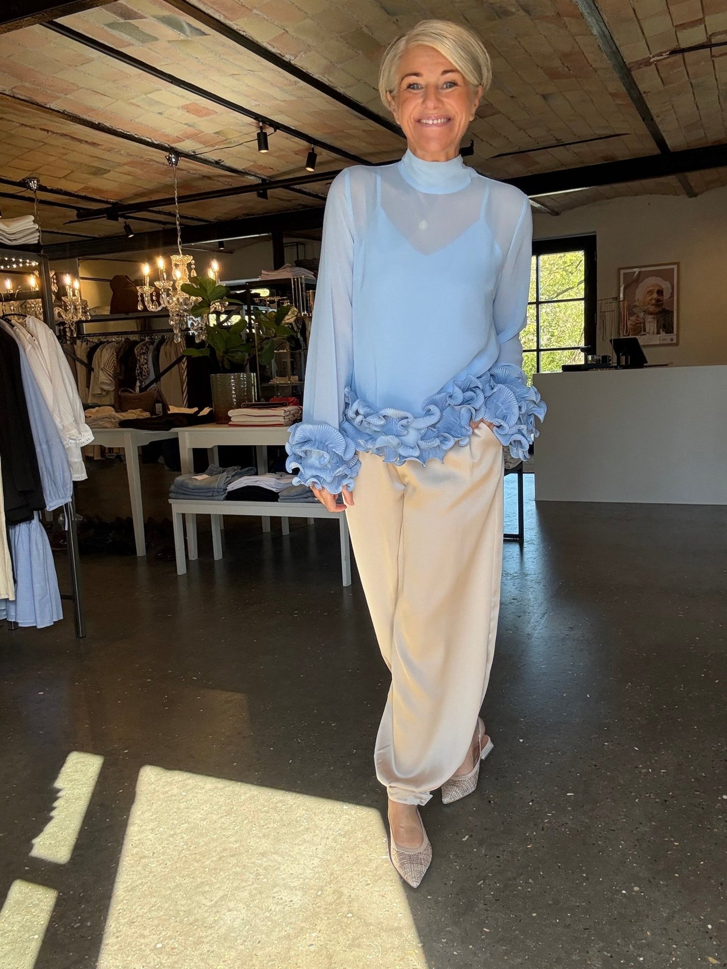 LATANIETTA BLUSE NE - LifeStyle Hedensted