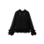 LATANIETTA BLUSE NE SORT (312)