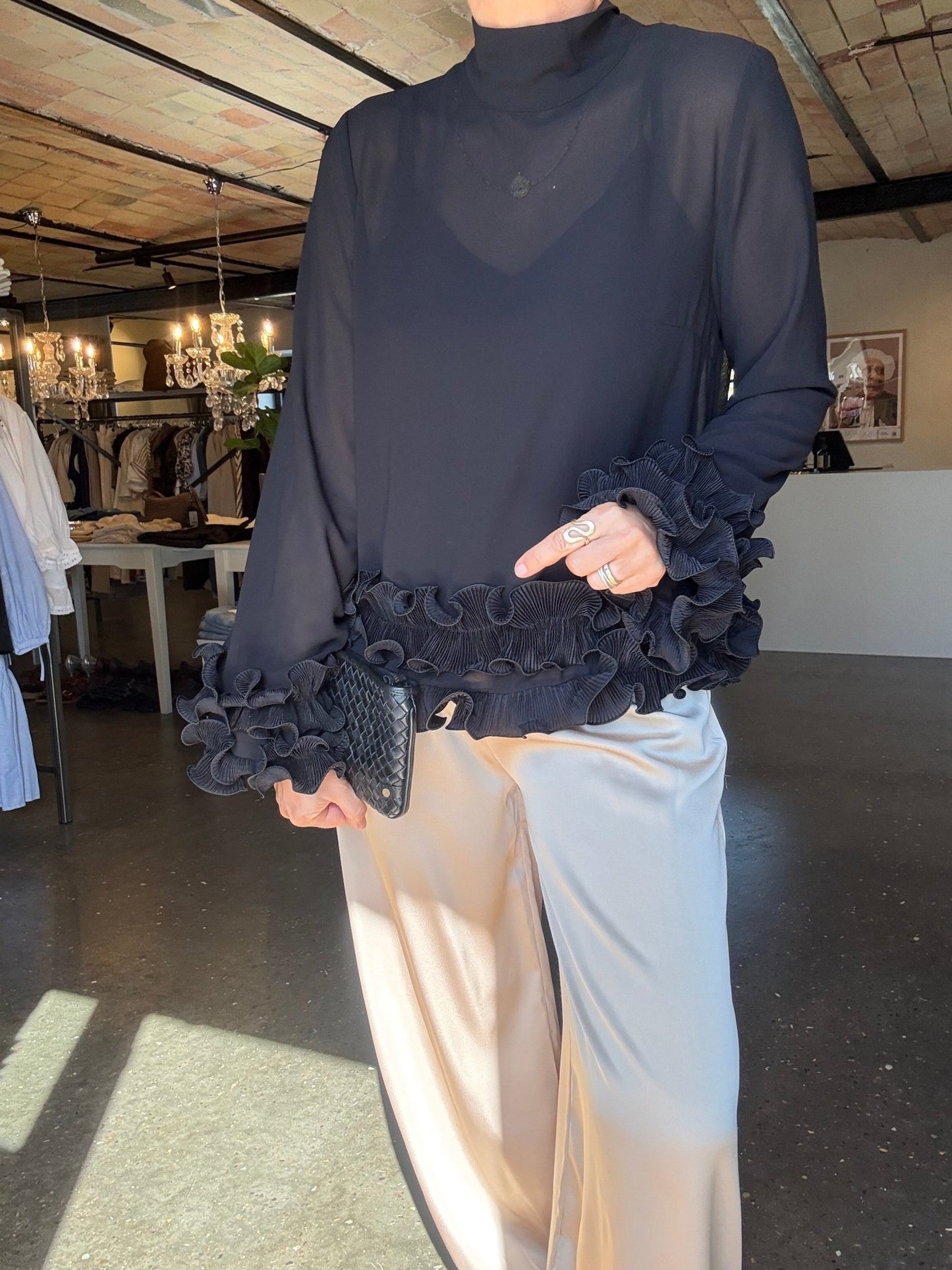 LATANIETTA BLUSE NE - LifeStyle Hedensted