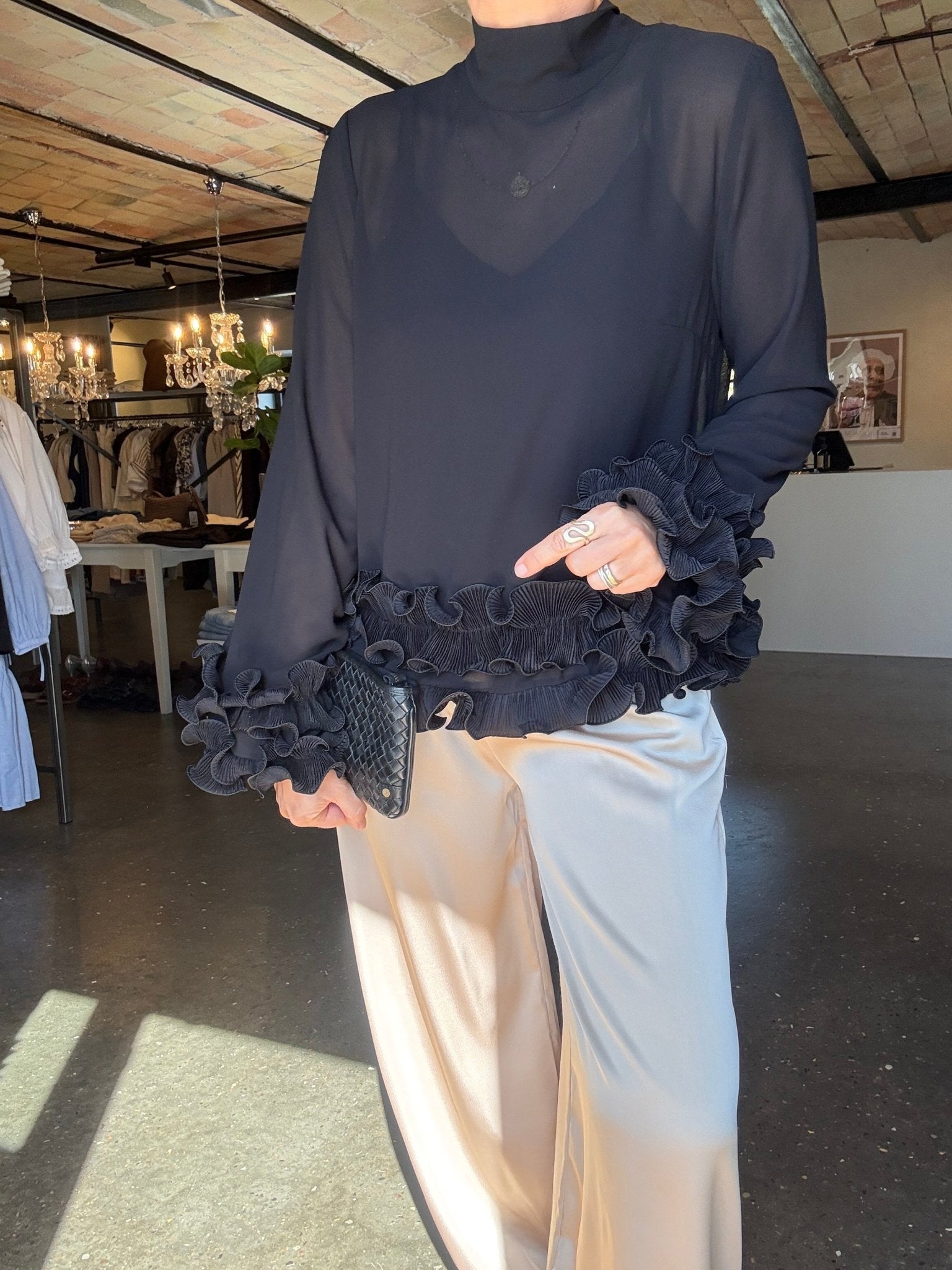 LATANIETTA BLUSE NE - LifeStyle Hedensted