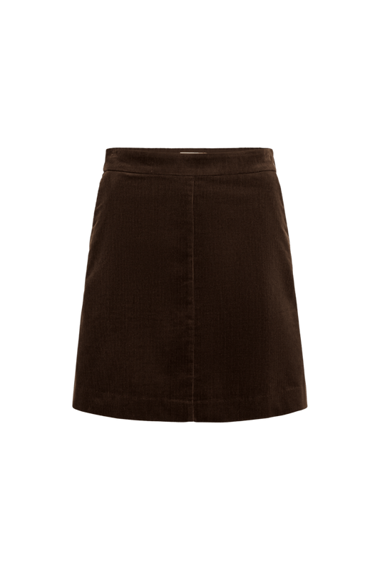 LINGS SKIRT MØRK BRUN PT - LifeStyle Hedensted