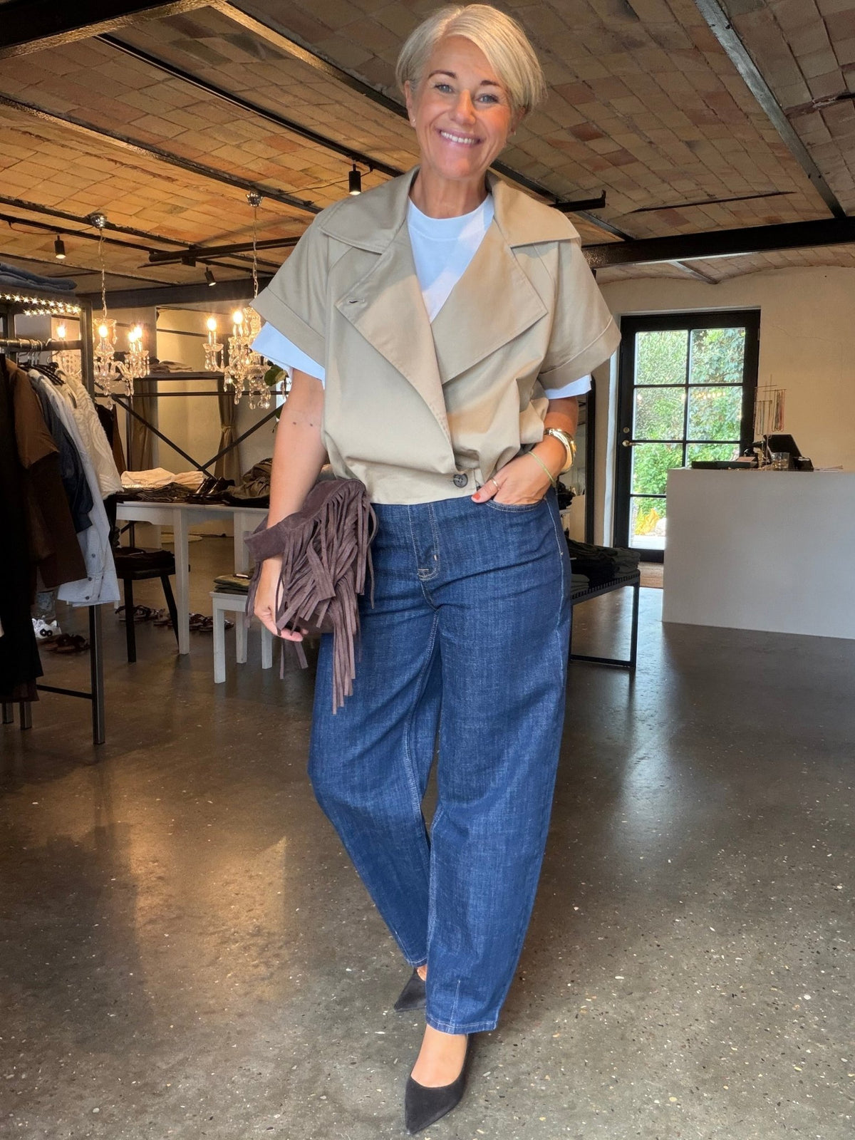 LISHA TRENCH VEST NN (274-275) - LifeStyle Hedensted
