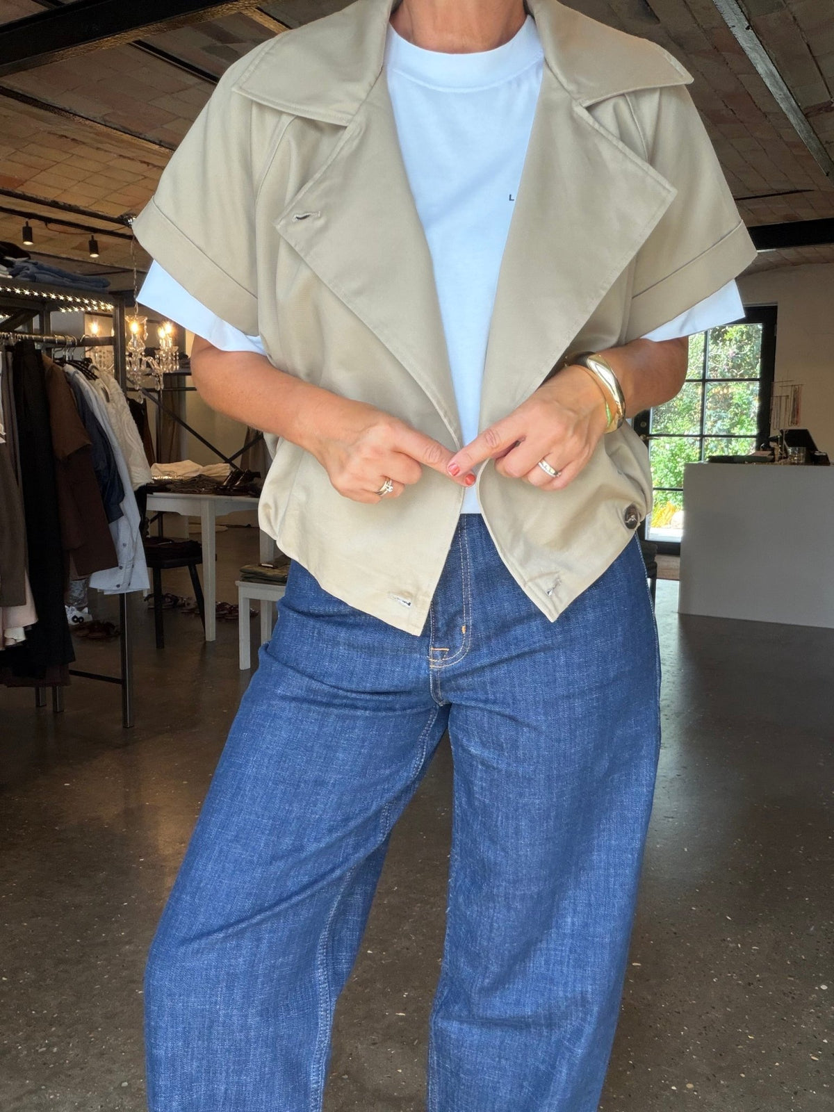 LISHA TRENCH VEST NN (274-275) - LifeStyle Hedensted