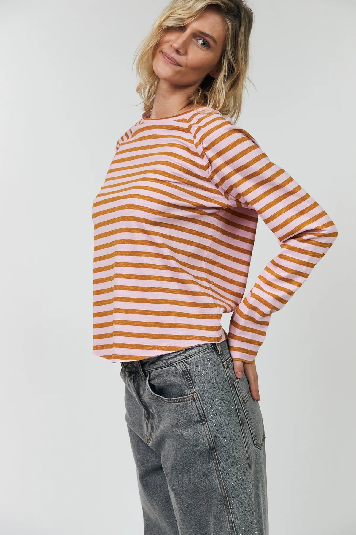 LIVA LANGÆRMERT T - SHIRT LL - LifeStyle Hedensted