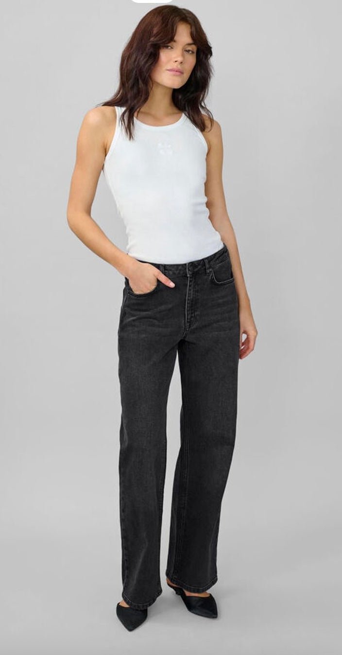 LOUIS 139 HIGH WIDE JEANS MEW - LifeStyle Hedensted