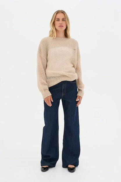 LOUIS 139 HIGH WIDE JEANS MEW - LifeStyle Hedensted