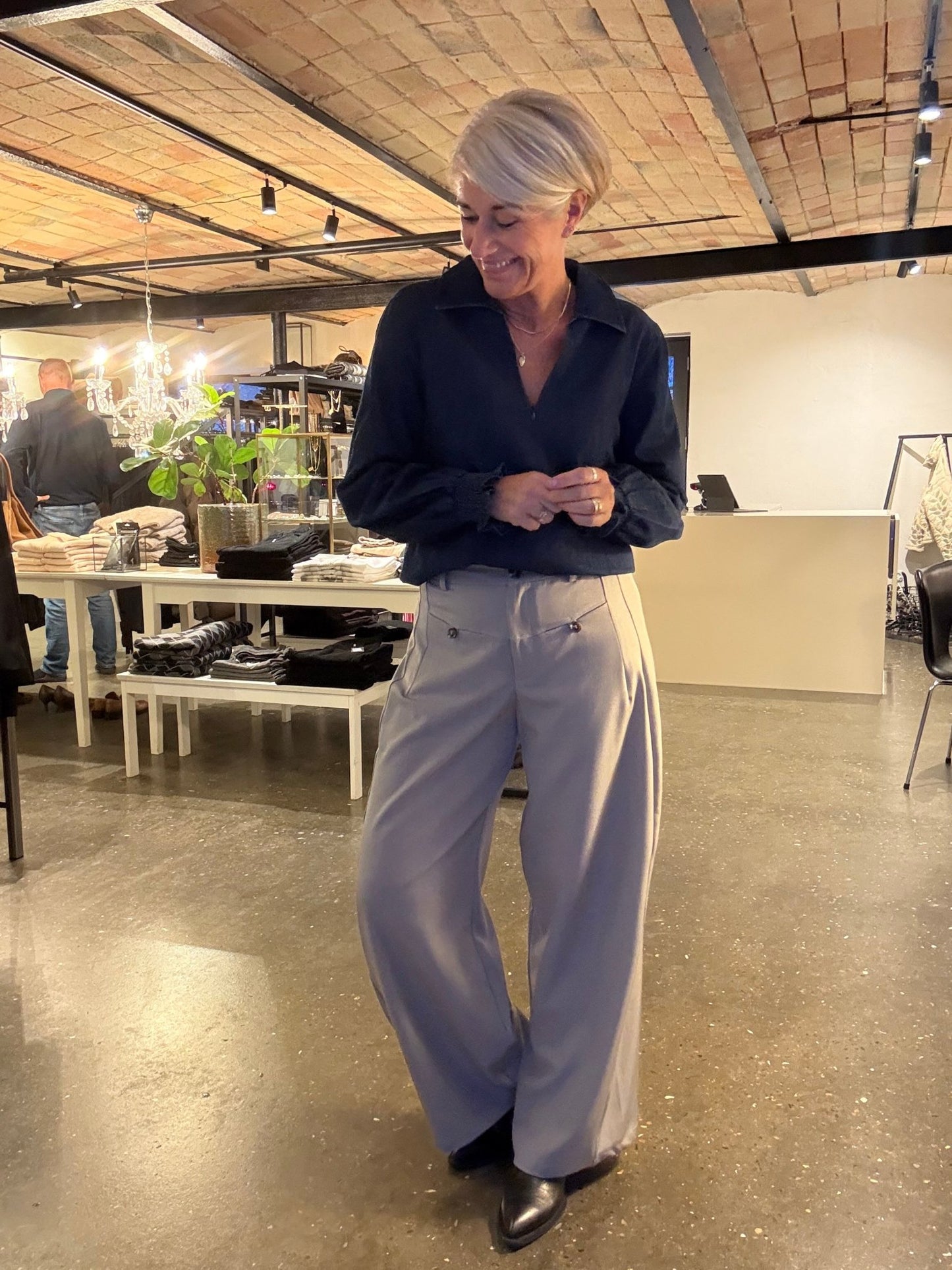 LOVE1391 DENIM SKJORTE L&D - LifeStyle Hedensted