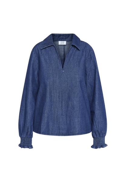 LOVE1391 DENIM SKJORTE L&D - LifeStyle Hedensted