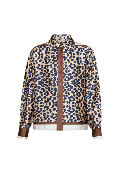 LOVE1393 SKJORTE BRUN L&D - LifeStyle Hedensted