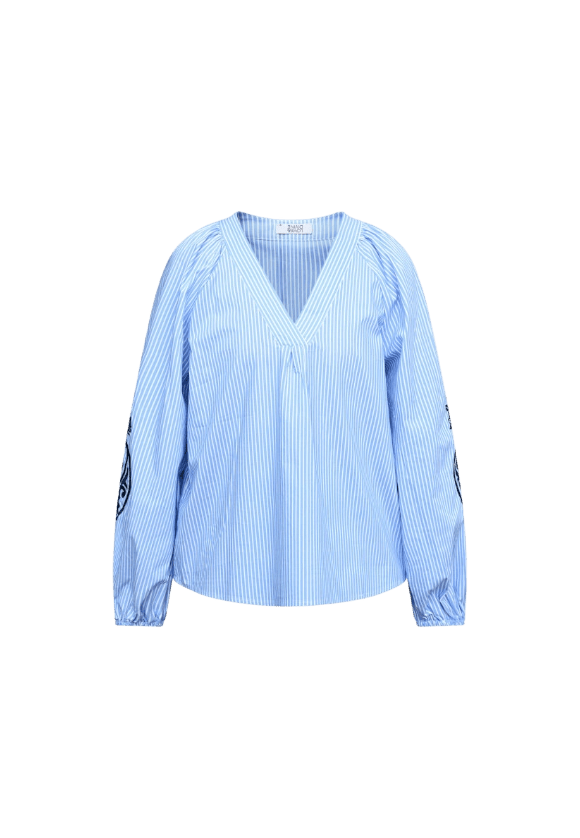 LOVE1529 SKJORTE M. BRODERI L&D - LifeStyle Hedensted