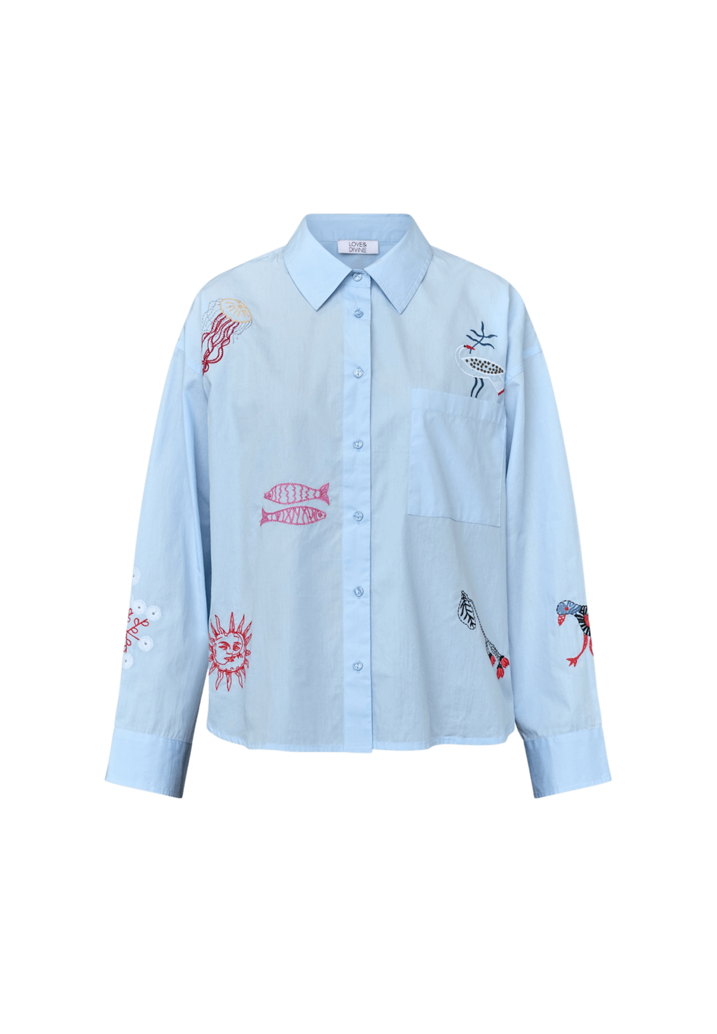 LOVE1555-4 SKJORTE L&D - LifeStyle Hedensted