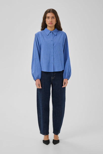 LUCY 187 BARREL JEANS MEW (211) - LifeStyle Hedensted
