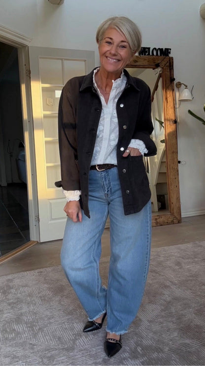 LUCY LOOSE BALLOON JEANS MEW - LifeStyle Hedensted