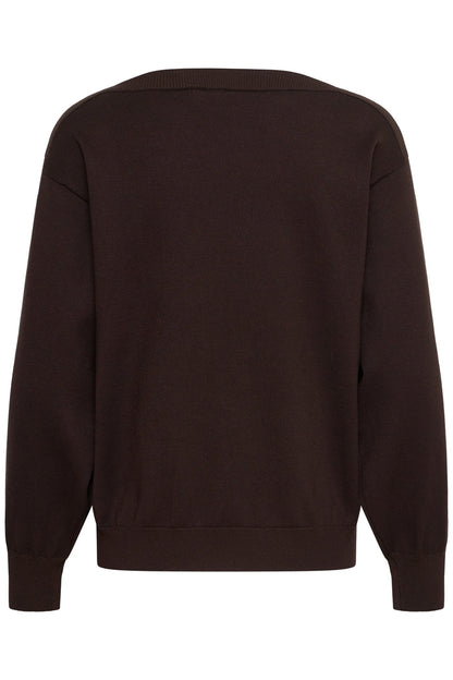 LULS BOAT NECK BRUN ICHI (152) - LifeStyle Hedensted