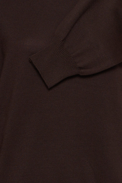LULS BOAT NECK BRUN ICHI (152) - LifeStyle Hedensted