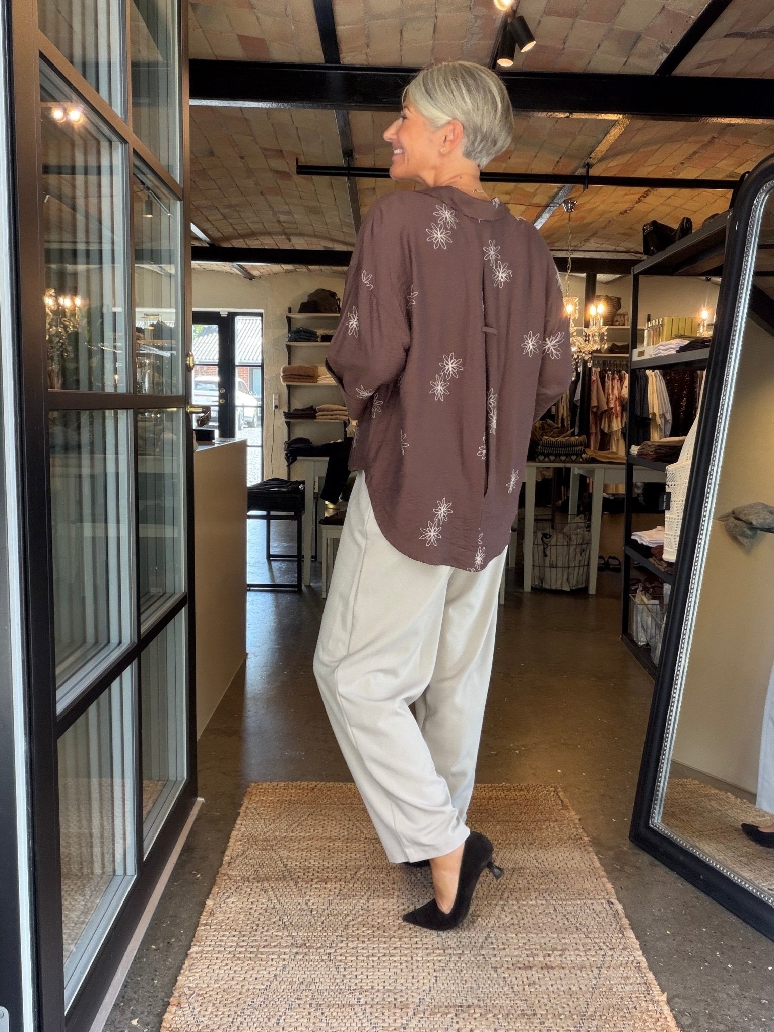 LYDIA BLUSE BRUN PREPAIR (9) - LifeStyle Hedensted