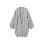 MARCIELA CARDIGAN GRÅ NE (190-191)