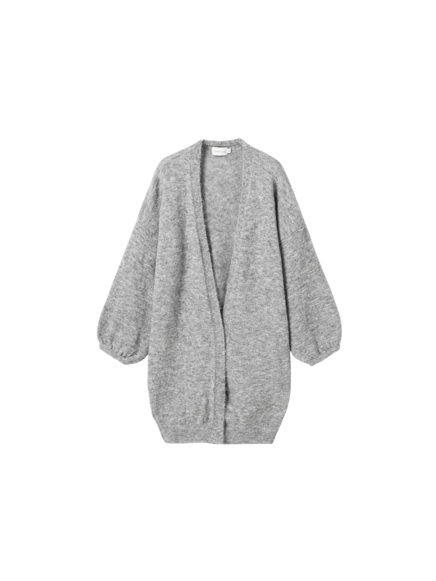 MARCIELA CARDIGAN GRÅ NE (189-190) - LifeStyle Hedensted