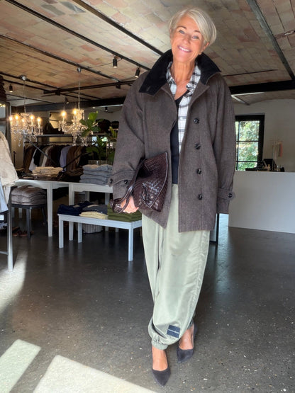 MARIEL MINI CHECK JAKKE NN (266) - LifeStyle Hedensted