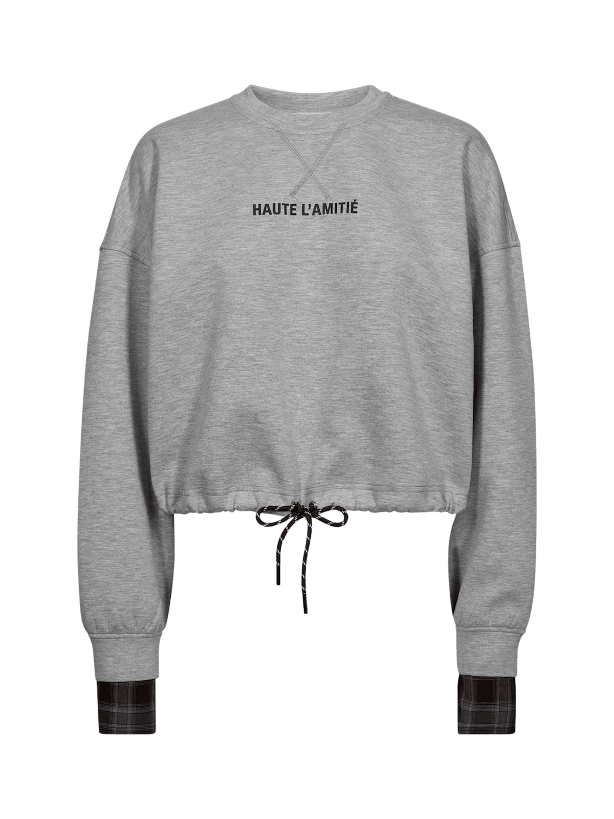 MAXI CROP SHIRT CUFF SWEAT HL - LifeStyle Hedensted