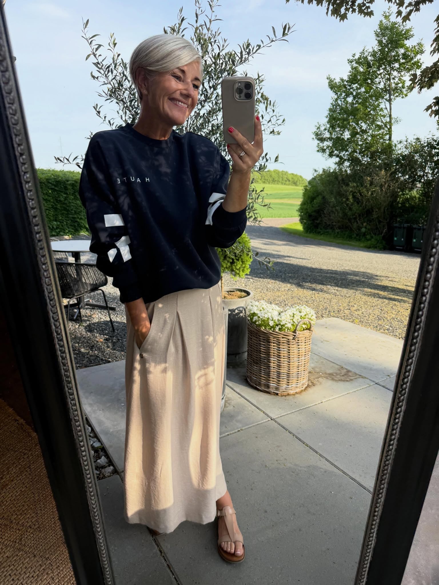 MAXI SPLIT LOGO SWEAT HL - LifeStyle Hedensted